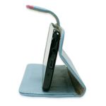 CAPA CARTEIRA COURO NOME BORBOLETAS AZUL BEBE