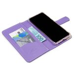 CAPA CARTEIRA COURO NOME BORBOLETAS LILAS