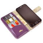 CAPA CARTEIRA COURO NOME BORBOLETAS ROXO