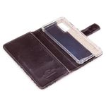 CAPA CARTEIRA COURO NOME DAUPHINE MARROM