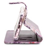 CAPA CARTEIRA COURO NOME DAUPHINE ROXO