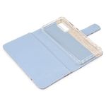 CAPA CARTEIRA COURO NOME DAUPHINE AZUL BEBE