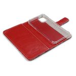 CAPA CARTEIRA COURO NOME DAUPHINE VERMELHO