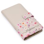 CAPA CARTEIRA COURO NOME DAUPHINE MARFIM