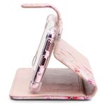 CAPA CARTEIRA COURO NOME DAUPHINE ROSA BEBE