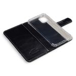 CAPA CARTEIRA COURO NOME GALAXY PRETO