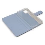 CAPA CARTEIRA COURO NOME GALAXY AZUL BEBE