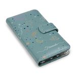 CAPA CARTEIRA COURO NOME GALAXY HORTENSIA