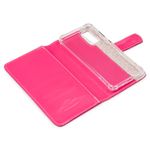 CAPA CARTEIRA COURO NOME GIRASSOL PINK