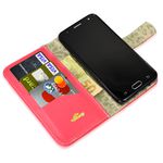 CAPA CARTEIRA COURO NOME INICIAIS PINK