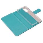 CAPA CARTEIRA COURO NOME INICIAIS HORTENSIA