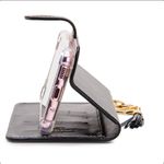 CAPA CARTEIRA COURO NOME PINGENTES PRETO