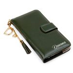 CAPA CARTEIRA COURO NOME PINGENTES OLIVA