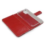 CAPA CARTEIRA COURO NOME ROSE VERMELHO