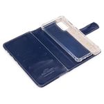 CAPA CARTEIRA COURO NOME ROSE AZUL