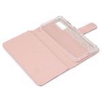 CAPA CARTEIRA COURO NOME ROSE ROSA BEBE