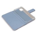 CAPA CARTEIRA COURO NOME SAKURA AZUL BEBE