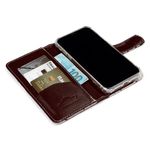 CAPA CARTEIRA COURO NOME SAKURA MARROM