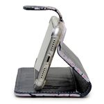 CAPA CARTEIRA COURO NOME SAKURA AZUL