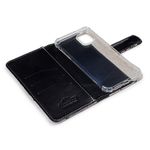 CAPA CARTEIRA COURO NOME SAKURA PRETO