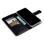 CAPA CARTEIRA COURO NOME SAKURA PRETO