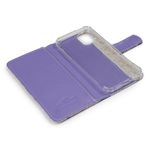 CAPA CARTEIRA COURO NOME SAKURA LILAS