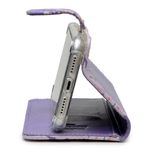 CAPA CARTEIRA COURO NOME SAKURA LILAS