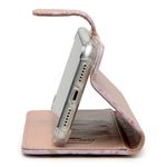 CAPA CARTEIRA COURO NOME SAKURA ROSA BEBE