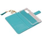 CAPA CARTEIRA COURO PINGENTES HORTENSIA