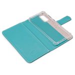 CAPA CARTEIRA COURO STRASS HORTENSIA