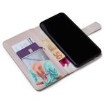 CAPA CARTEIRA ESTAMPADA ORQUIDEA