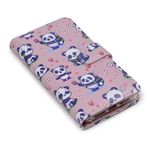 CAPA CARTEIRA ESTAMPADA CUTE CUTE PANDA E222