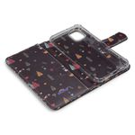 CAPA CARTEIRA ESTAMPADA TENDENCIAS RAPOSA MARROM E200 COM IMA EMBUTIDO ESTAMPADA