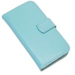 CAPA CARTEIRA COURO CELLWAY AZUL BEBE