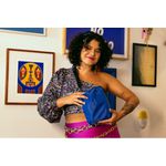 bloco azul - bolsa e pochete