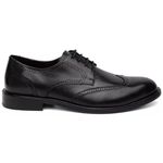 Sapato Social Brogue Tamanho Especial em Couro 
