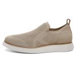 Sapato Masculino Flórida Casual Knit Bege