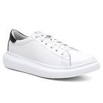 Tênis Masculino Chile em Couro Branco
