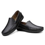 Mocassim Tamanho Grande Long Beach Preto