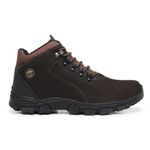 Bota Coturno Adventure Cano Baixo em Couro 