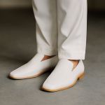 Sapato Social Austin Centuria em Couro Branco