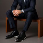 Sapato Masculino Macau Derby Couro Preto 