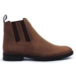 Bota Masculina Chelsea Houston em Couro 