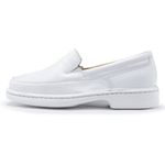 Sapato Social Masculino Conforto Antistress Branco