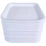 Bandeja de Isopor Branca R1 - 400 unidades