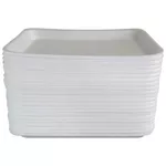 Bandeja de Isopor Branca R2 - 400 unidades