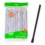 Canudo Preto - 100 unidades