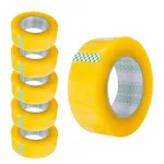 Fita Adesiva Amarela - 300 mts - 1 rolo