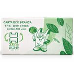Sacola Plástica Branca 30x40 ECO - Caixa 500 unidades - CARTAPLAST