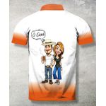 CAMISA UNISSEX MANGA CURTA AGROPIL BRANCA GOLA PADRE